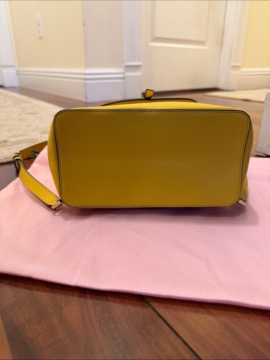 kate spade Yellow Leather Structured Mini Backpack -NWT main image 7